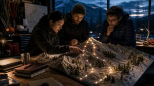 Premium editorial hero image for Gradient Descent Explained: How AI Finds Better Answers