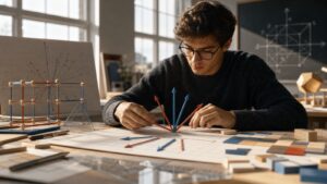 Premium editorial hero image for How to Learn Linear Algebra for AI: A Beginner’s Roadmap